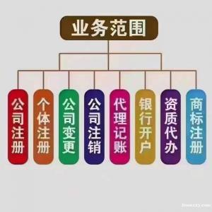 免费注册公司、代理记账