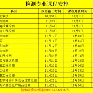 重庆工程检测公司主要工作内容？