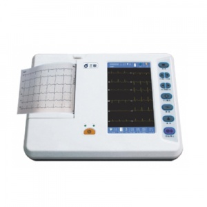 广州三锐六道心电图机ECG-3306B标准12导联可触摸操作