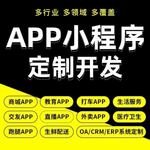 app开发定制商城直播安卓软件物联网系统小程序开发手机app