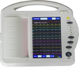 瑞博ECG-8212数字十二道心电图机12导联同步心电采集