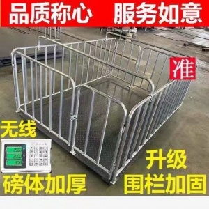 养殖场地磅围栏加厚磅体电子显示屏